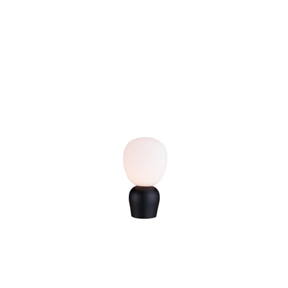 Buddy bordslampa svartstruktur/opal glas