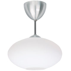 Bullo plafond alu/opal lång