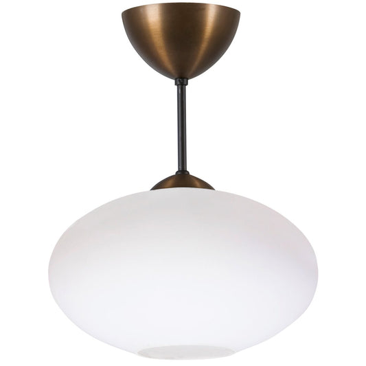 Bullo plafond oxid/opal lång