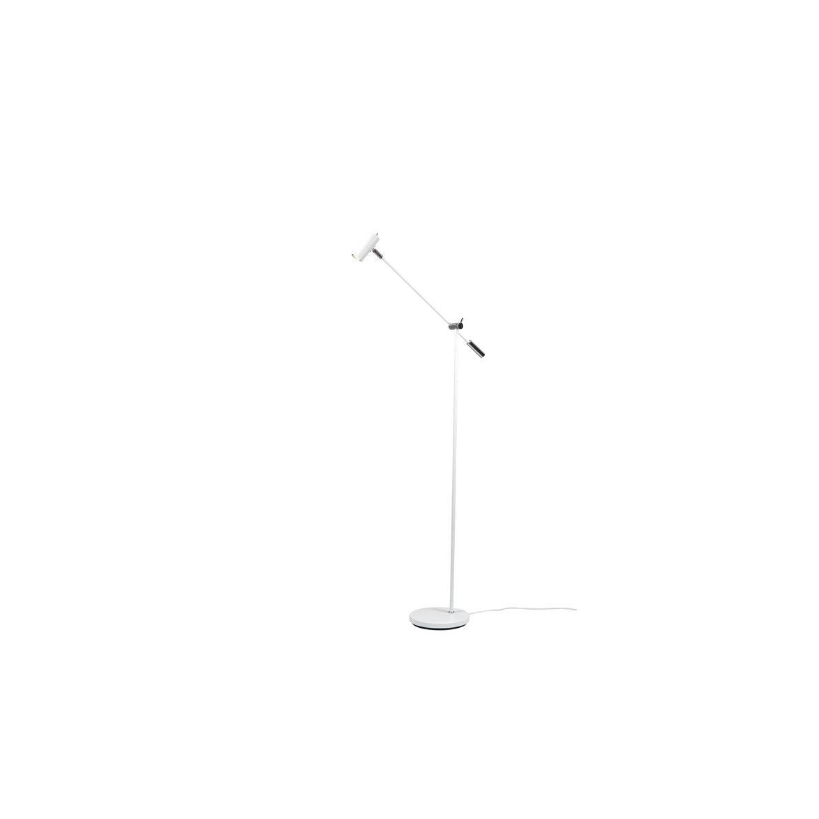 Cato golvlampa mattvit dimbar