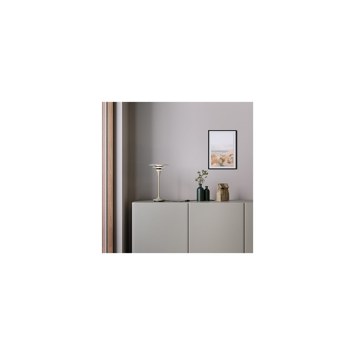 Diablo bordslampa Ø20 sand/metallisk brons