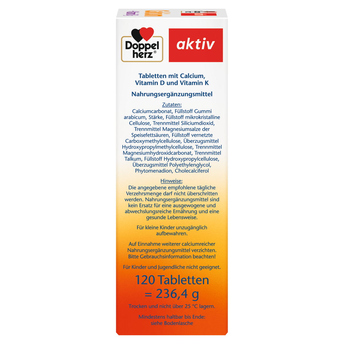 Calcium + D3 (1200 mg) (120 Tabletten)