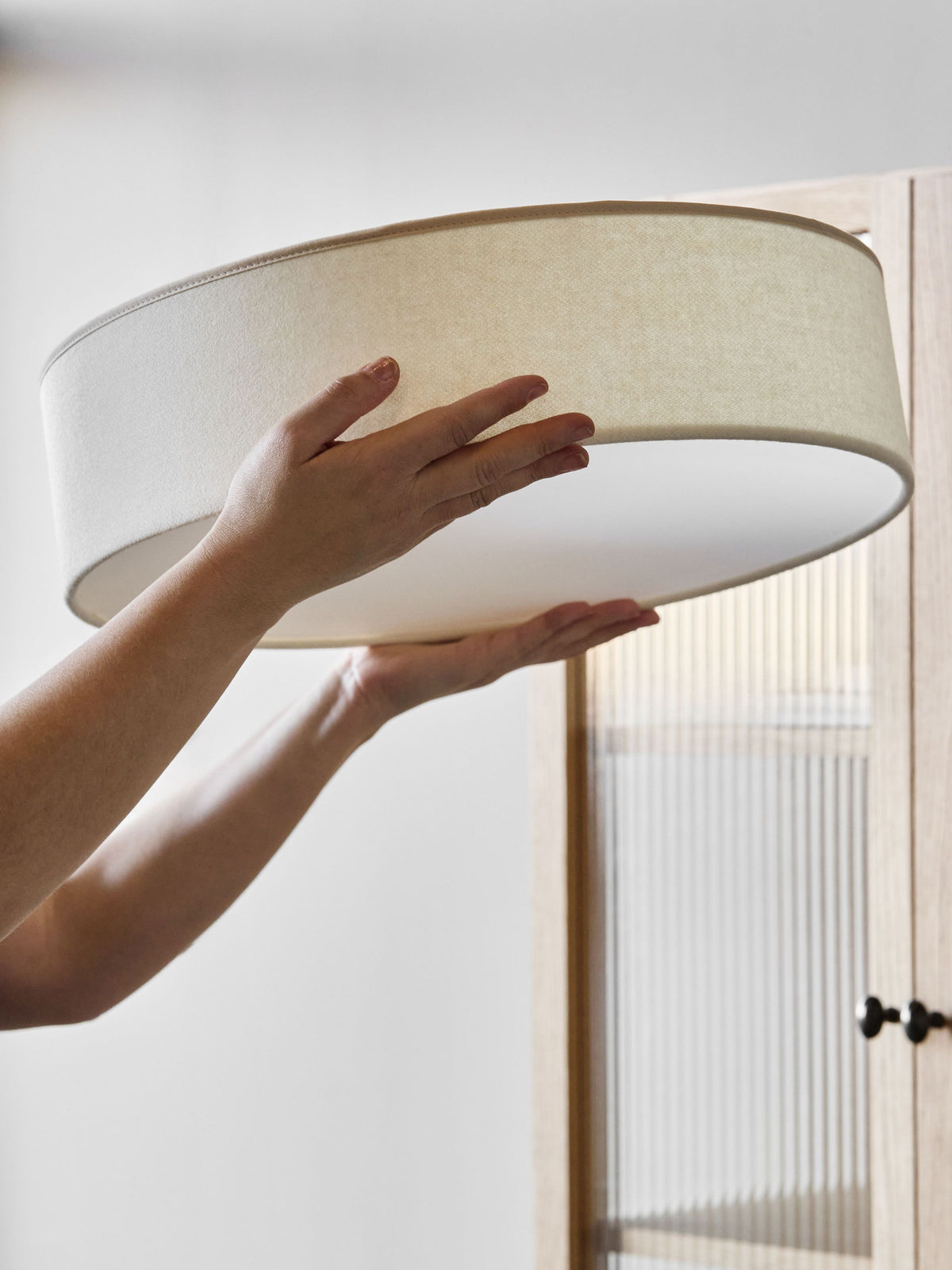 Soft plafond 60 natur linne