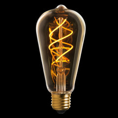 Edison LED E27 guld 250lm 2000K dimbar