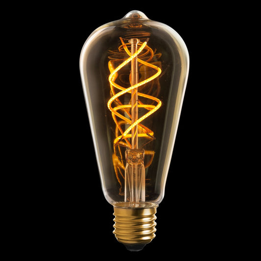 Edison LED E27 guld 250lm 2000K dimbar
