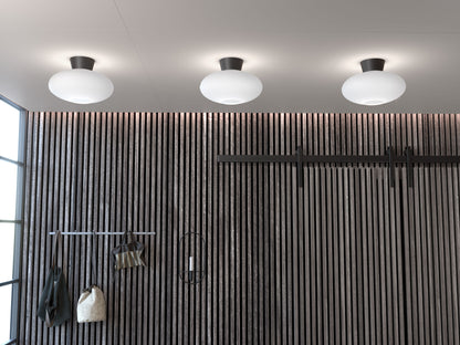 Bullo plafond oxid/opal lång