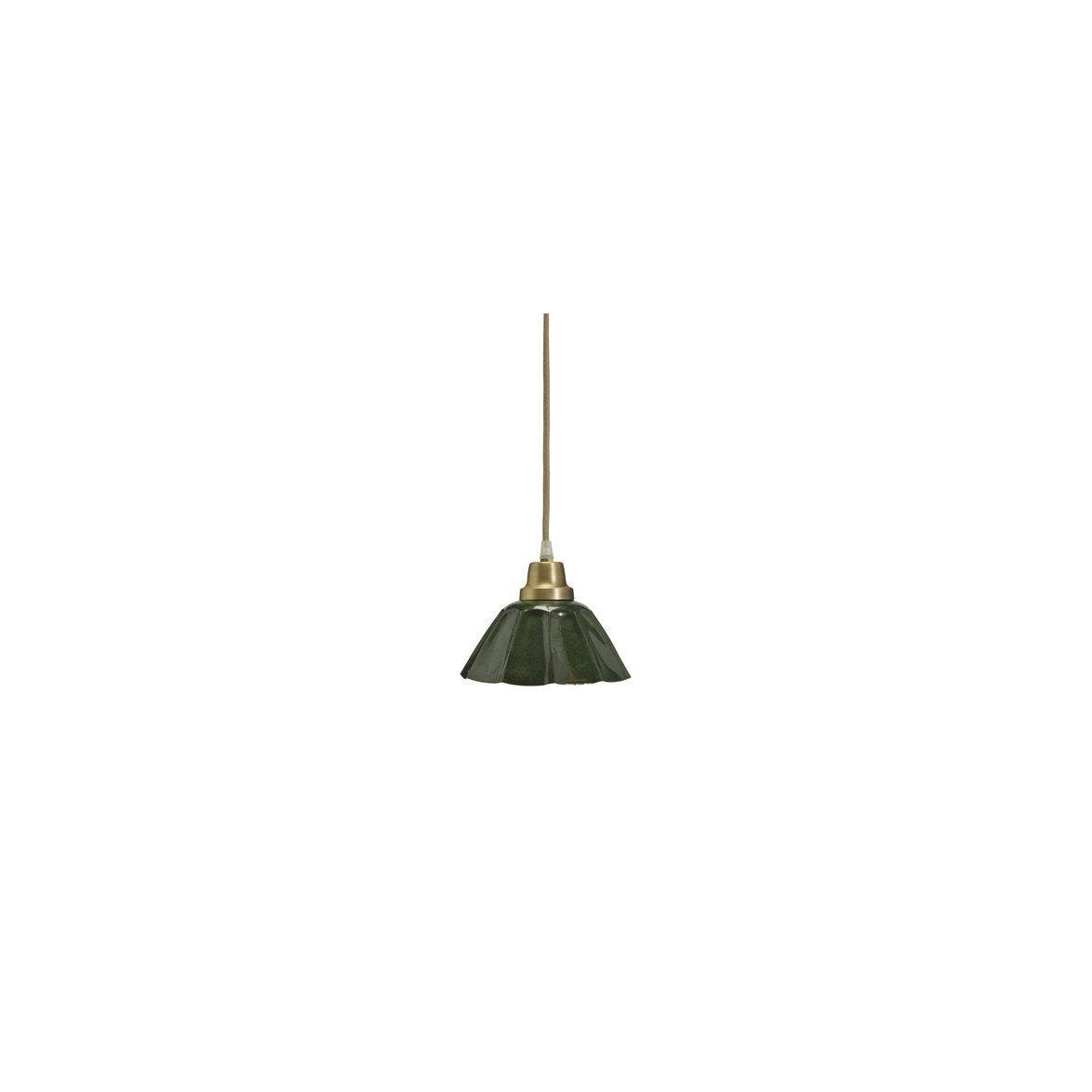 Ester fönsterlampa grön 17 cm