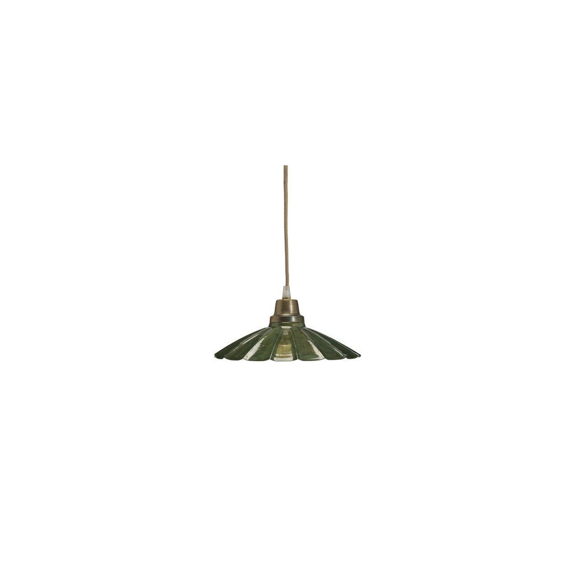 Ester fönsterlampa grön 24 cm