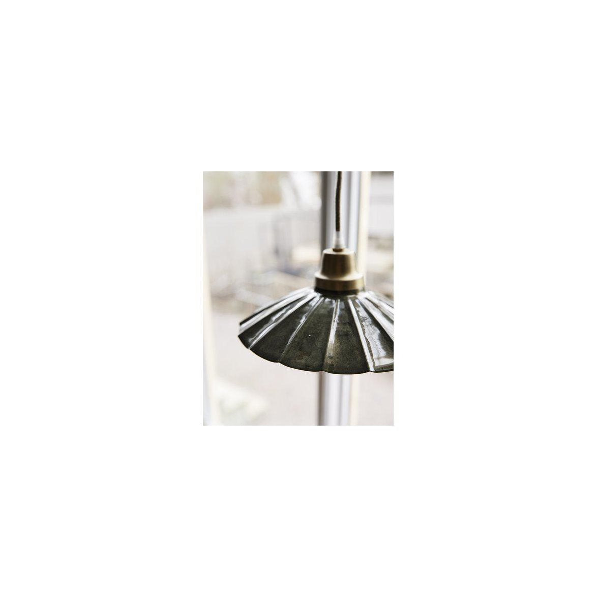 Ester fönsterlampa grön 24 cm