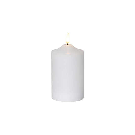 Flamme batteriljus hög