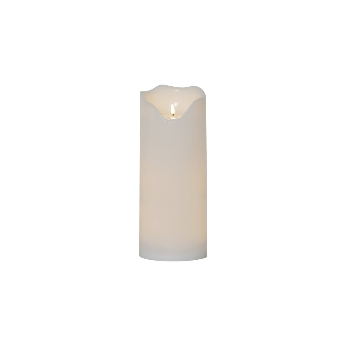 Flamme Grand batteriljus hög