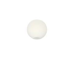 Glob plafond Ø26 opal glas