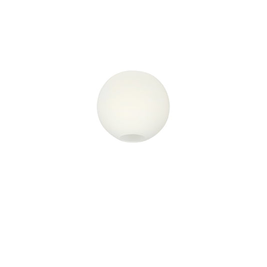 Glob plafond Ø26 opal glas
