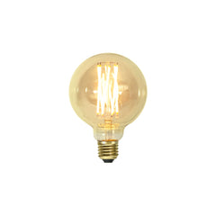 LED-lampa E27 G95 Vintage Gold Amber