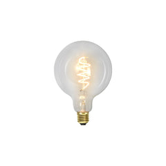Glob LED 3-steg E27 klar 125mm 270lm 2100K