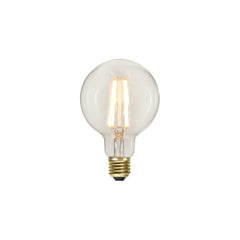 Glob LED 3-steg E27 klar 95mm 700lm 2100K