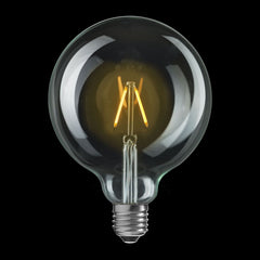 Glob LED E27 klar 120mm 70lm 2200K