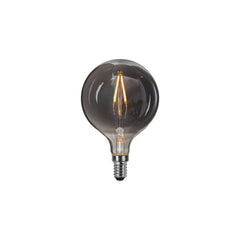 Glob LED E14 rök 80mm 45lm 2100K dimbar