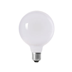 Glob LED opal 125mm 600lm 2700K dimbar