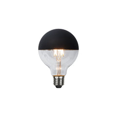 Glob LED svarttopp 95mm 260lm 2600K dimbar