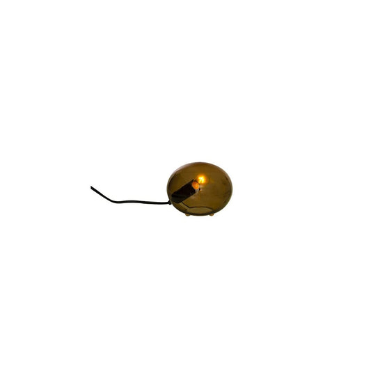 GLOBUS bordslampa 13cm brun