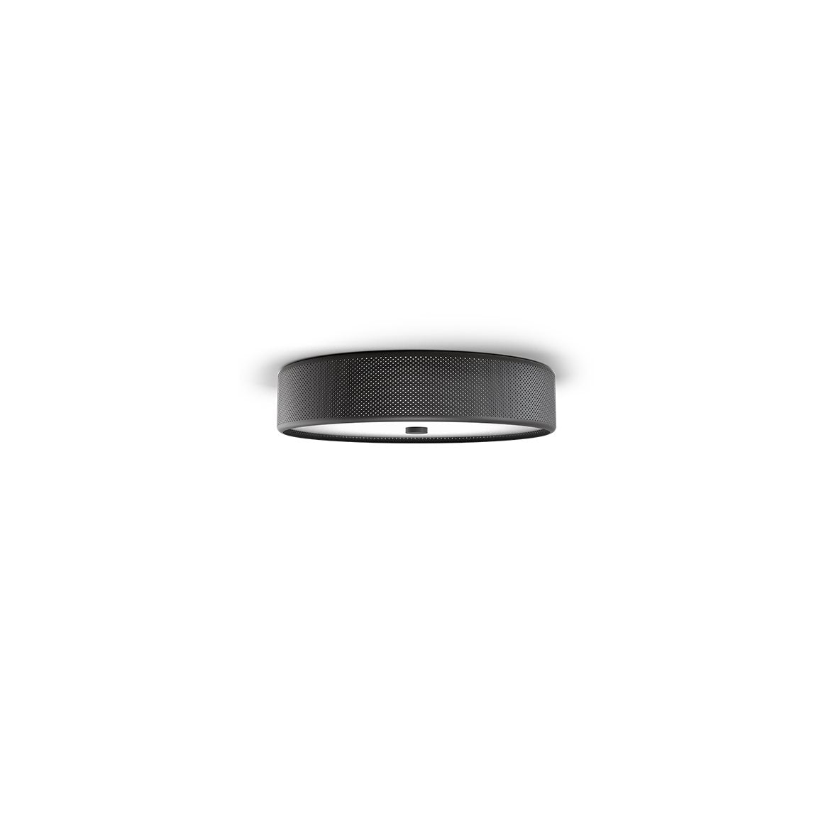Grain large plafond svart