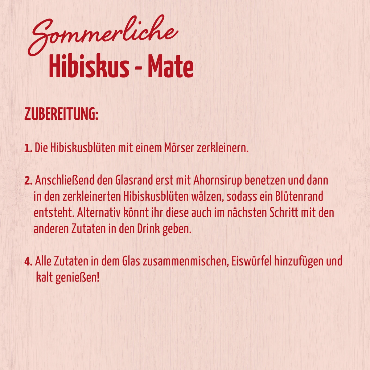 Hibiskusblüten ganz / getrocknet Bio (250g)