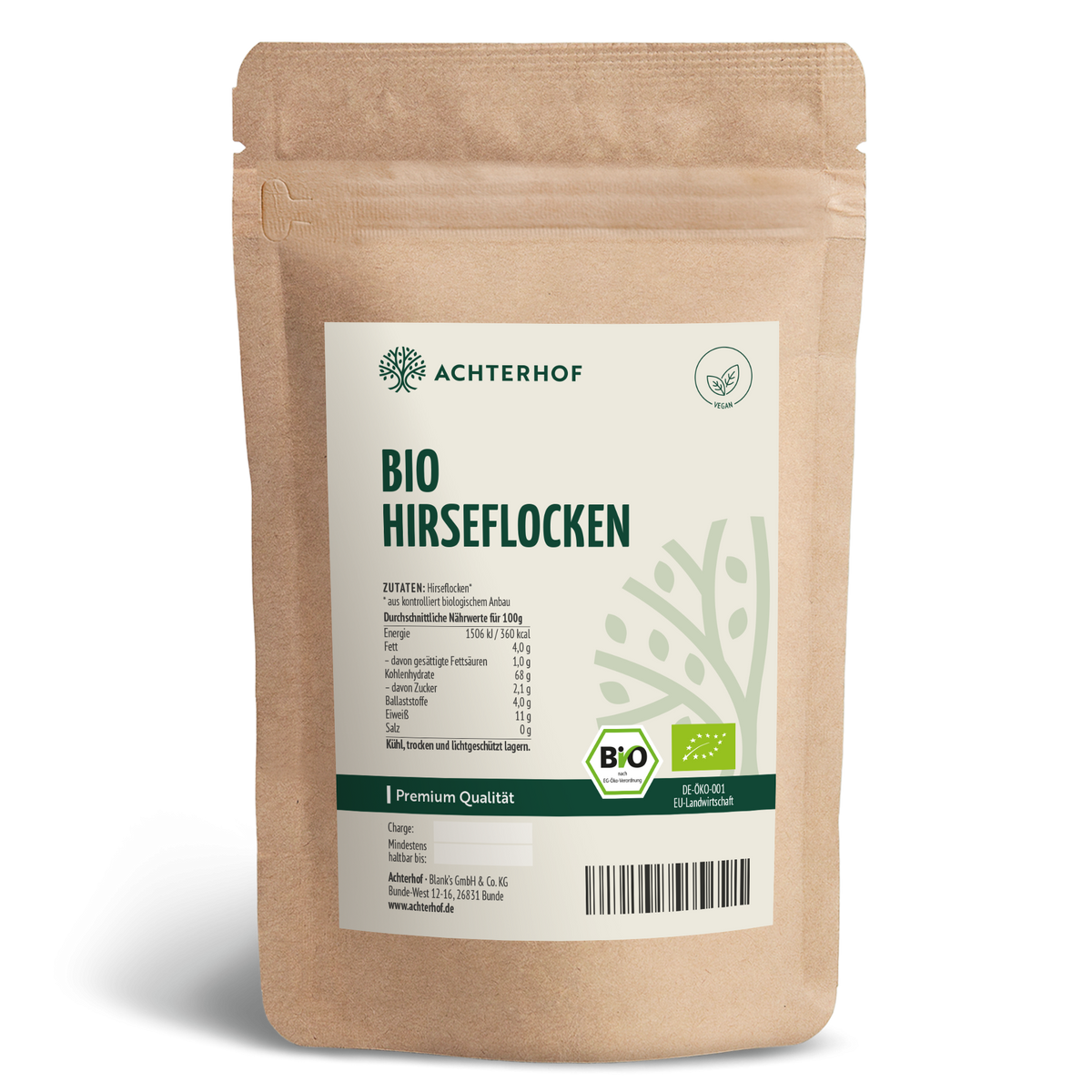 Bio Hirseflocken (250g)