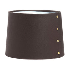 JANE lampskärm brun läderlook 30cm