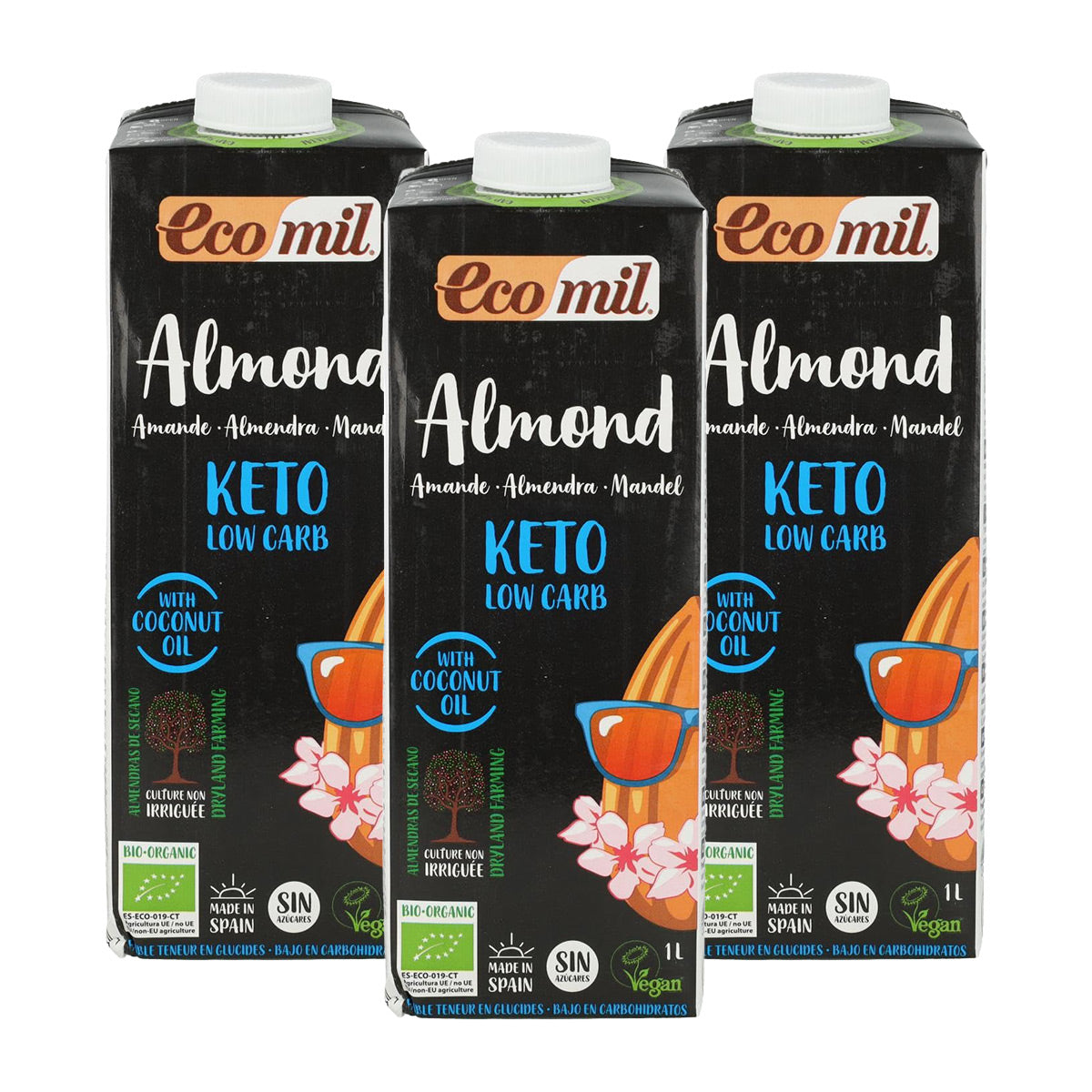 3x Keto Mandeldrink (3x1000ml)
