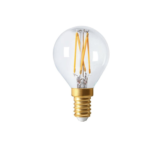 Klot LED E14 klar Elect 210lm 2300K dimbar