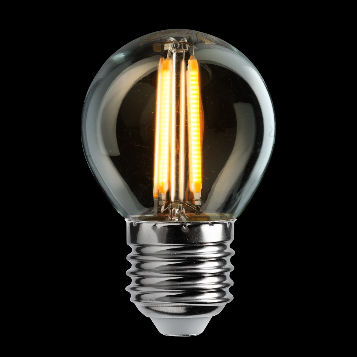 Klot LED E27 3-steg klar 420-30lm 2200K