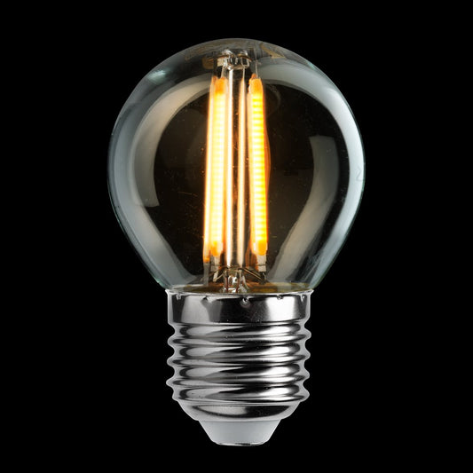 Klot LED E27 3-steg klar 420-30lm 2200K