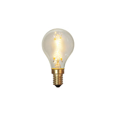Klot LED E14 klar 30lm 2100K