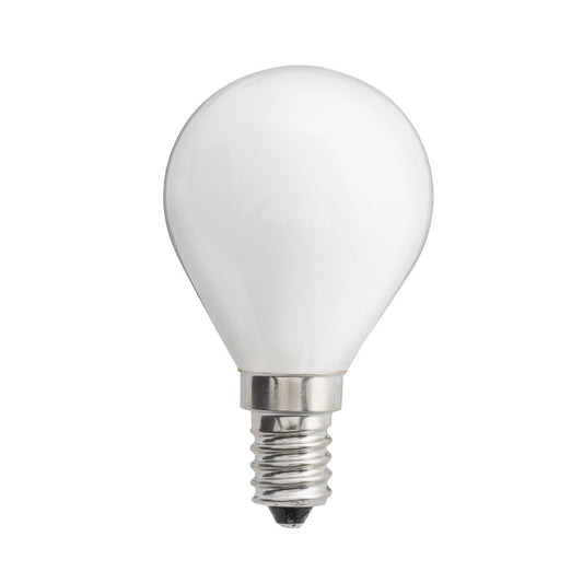 Klot LED E14 opal 380lm 4000K dimbar