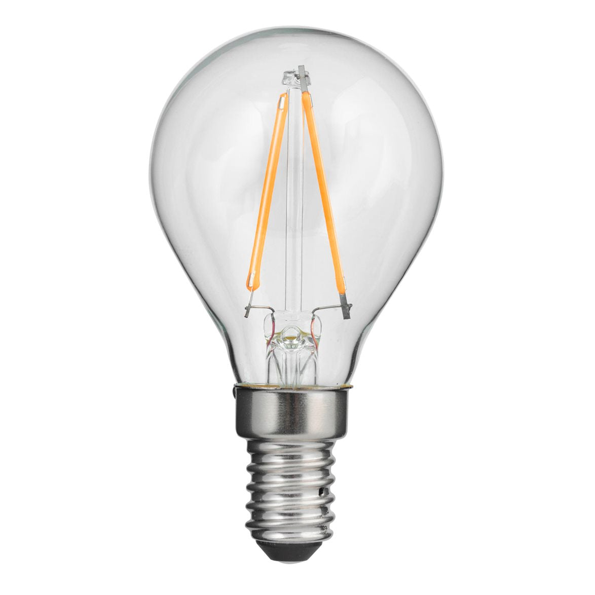 Klot LED E14 klar 80lm 2700K