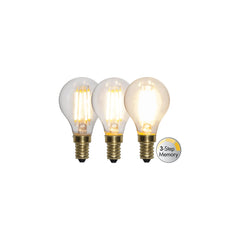Klot LED E14 3-steg 2100K