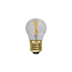 Klot LED E27 klar 30lm 2100K