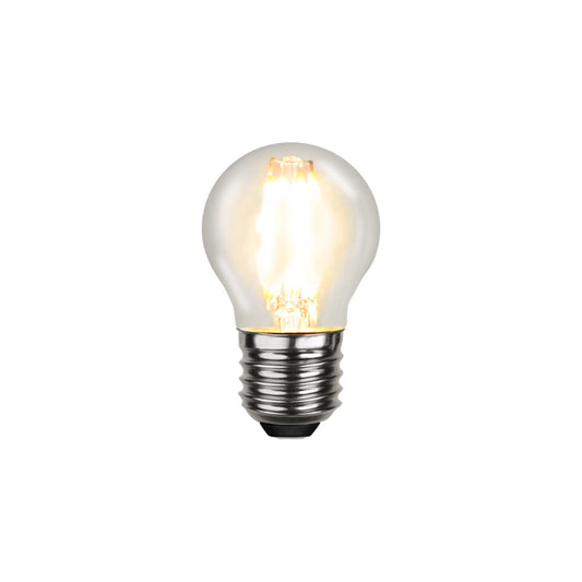 Klot LED E27 klar 470lm 2700K