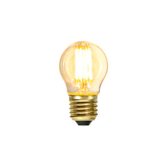 Klot LED klar E27 350lm 2100K dimbar