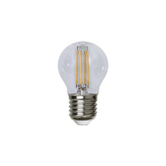 Klot LED klar E27 470lm 2700k dimbar
