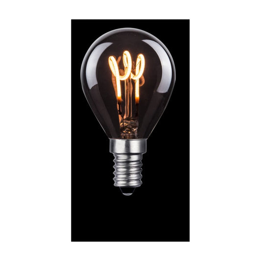 Klot LED Nero 3-steg E14 rök