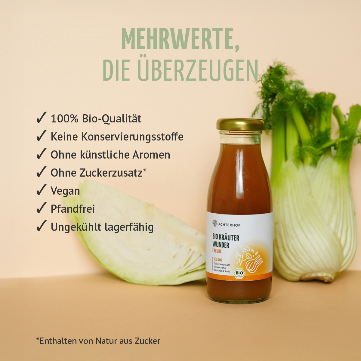 Kräuterwunder Bio Fastenkur 5 Tage (30 Flaschen)