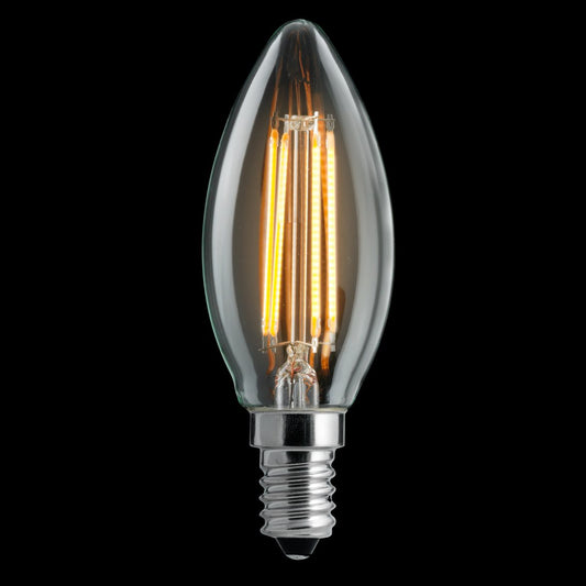 Kron LED E14 3-steg klar 420-30lm 2200K