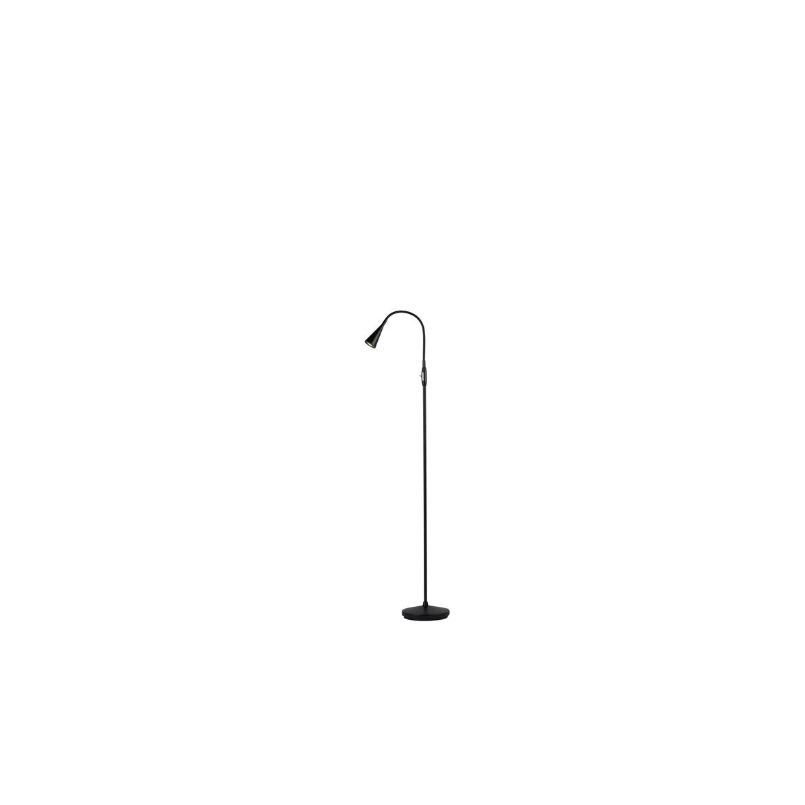 Ledro golvlampa mattsvart