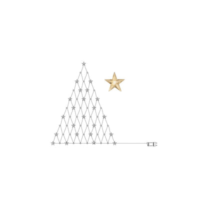 Ljusnät Star Curtain