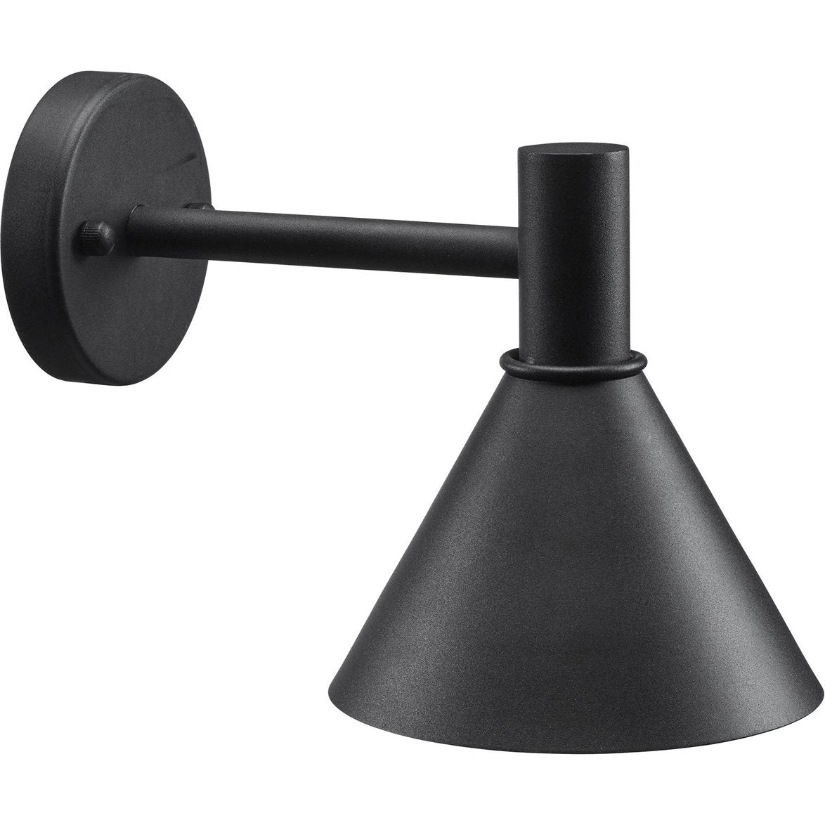Minitripp vägglampa svart