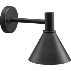Minitripp vägglampa svart