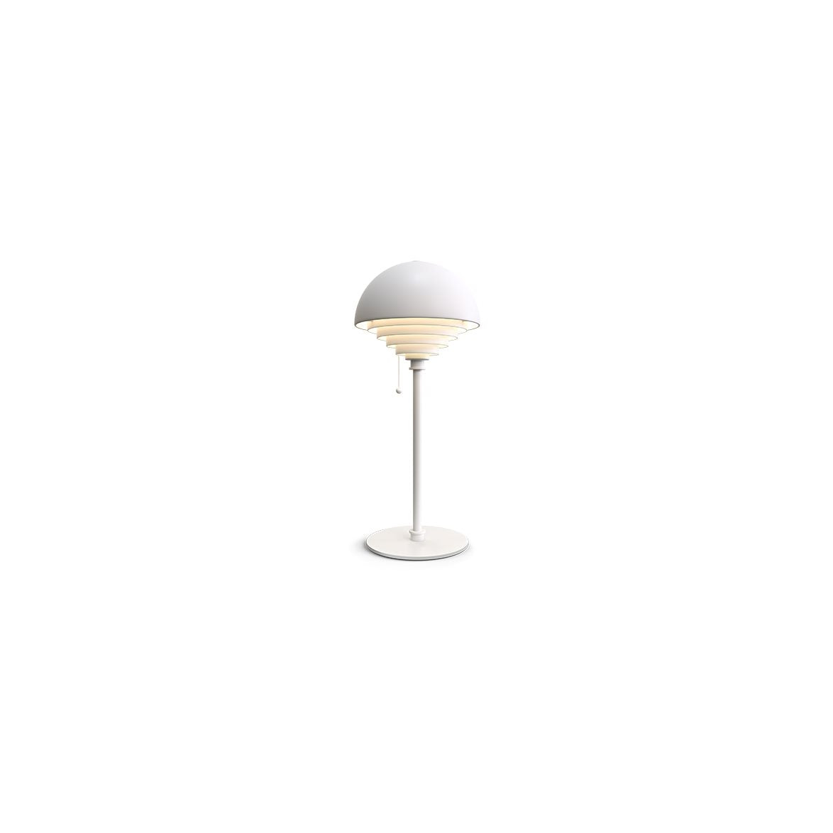 Motown bordslampa vit