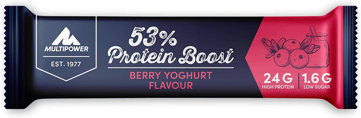 53% Protein Bar (24x50g) Berry Yoghurt